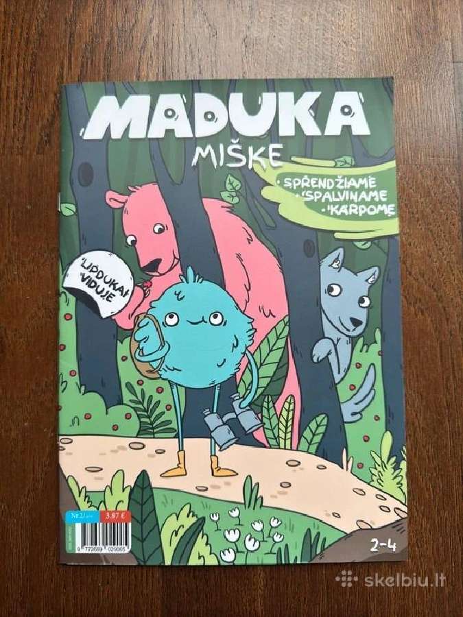 Maduka miške. Užduočių žurnalas
