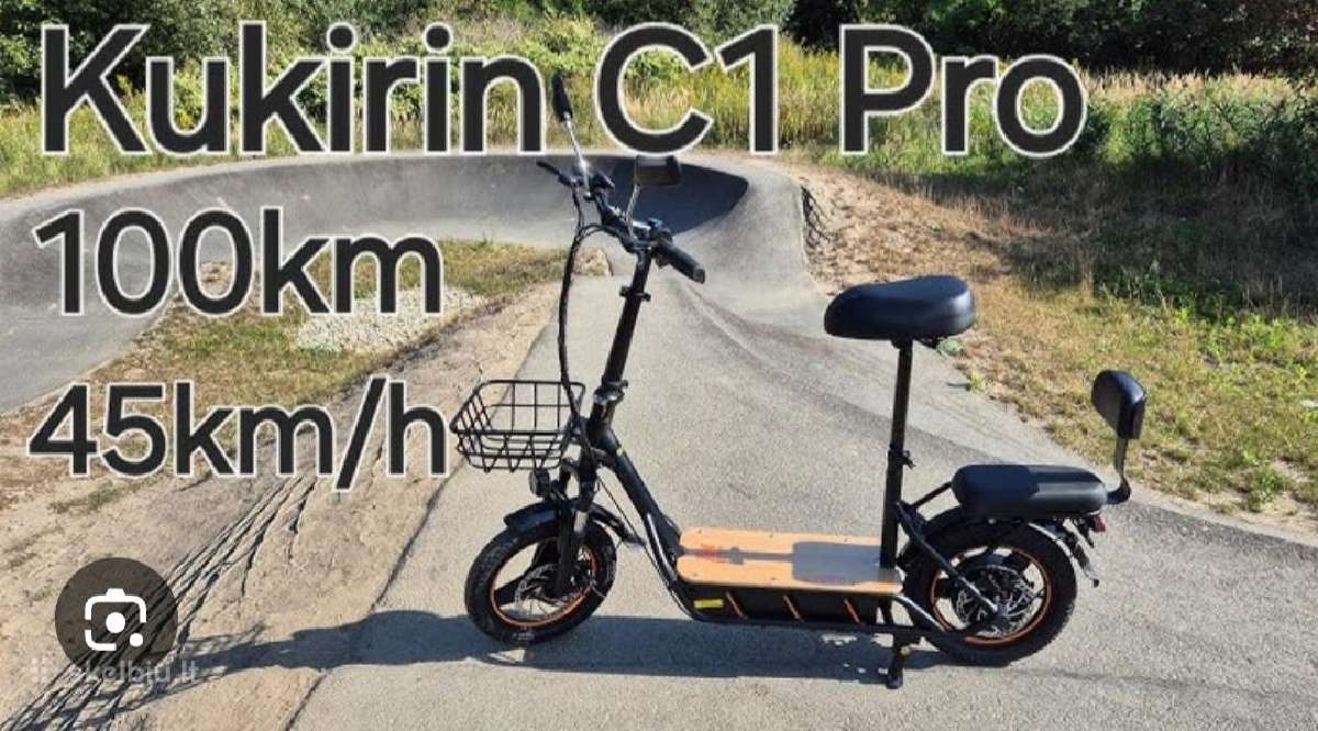 Parduodamas elektrinis paspirtukas Kukurin C1 Pro - nuotraukos Nr. 3