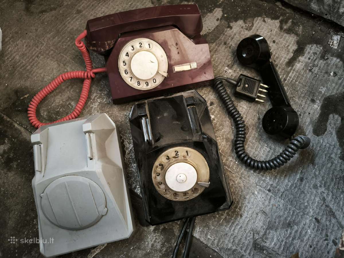 Senoviški skrituliniai telefono aparatai. - nuotraukos Nr. 9