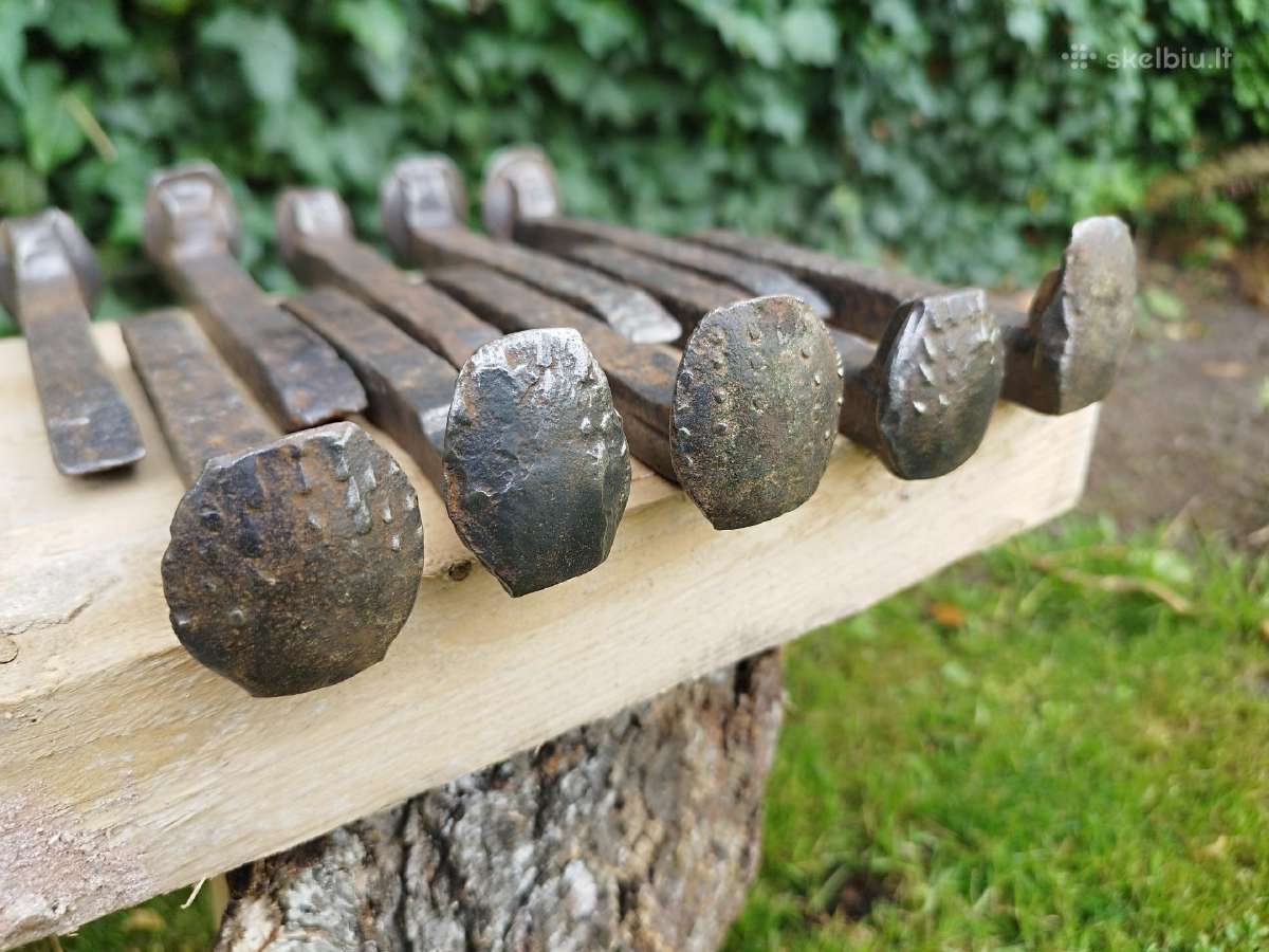 Bėgvinės metalinės senos interjerui eksterjerui - nuotraukos Nr. 14
