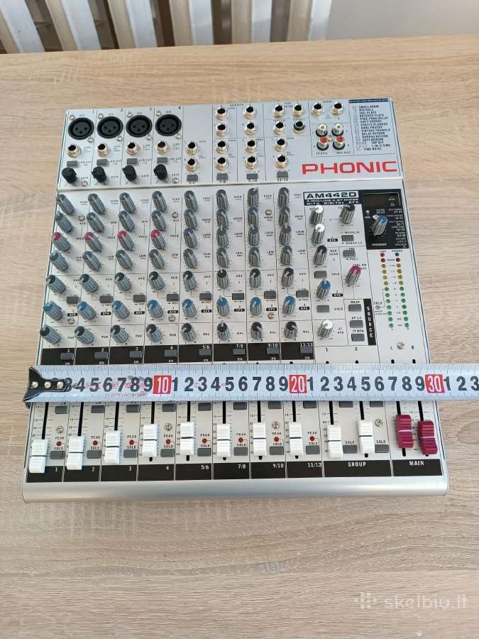 Mikšerinis pultas Phonic Am442d - nuotraukos Nr. 6