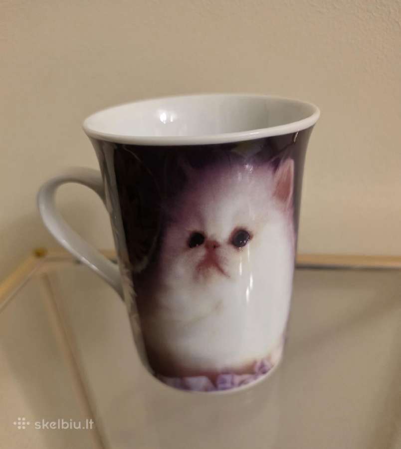 Kolekcinis,persų katės atvaizdu porcelian puodelis - nuotraukos Nr. 2