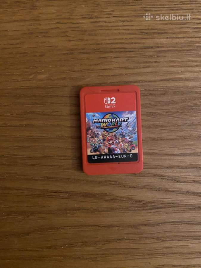 Nintendo Switch 2 žaidimas mariokart world