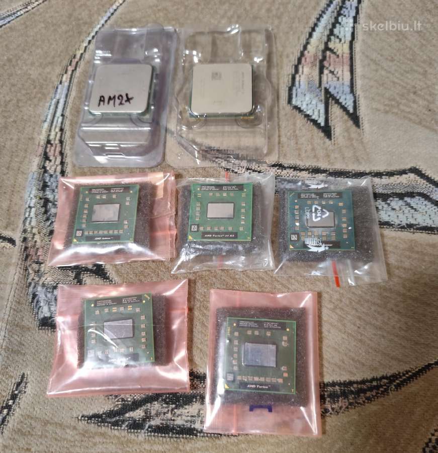 Įvairių tipų procesoriai (Cpu) Intel-amd - nuotraukos Nr. 2