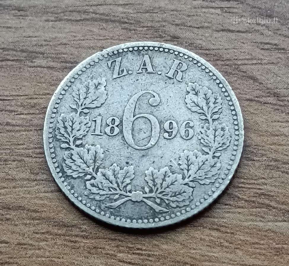 1896 Zar 6 pensai