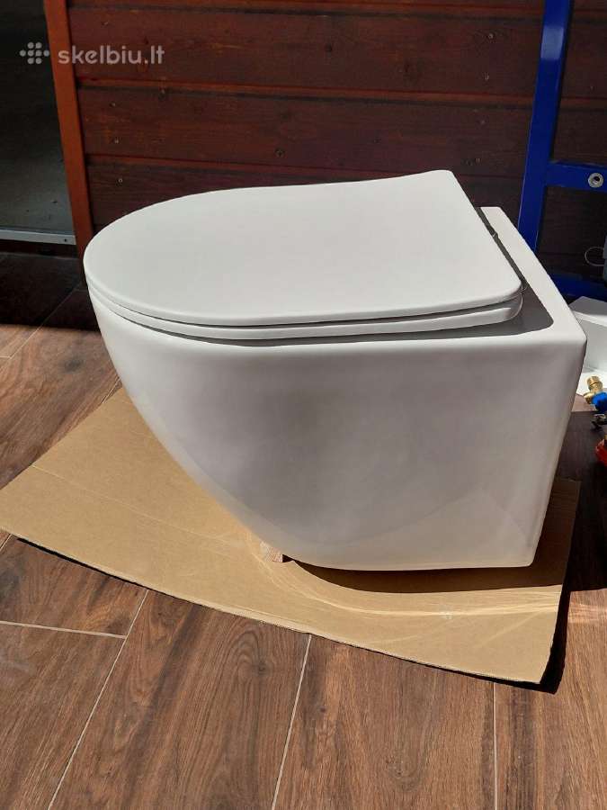 Naujas potinkinis WC komplektas - nuotraukos Nr. 2