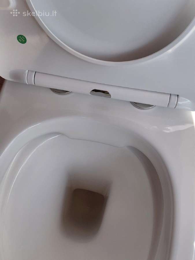 Naujas potinkinis WC komplektas - nuotraukos Nr. 3