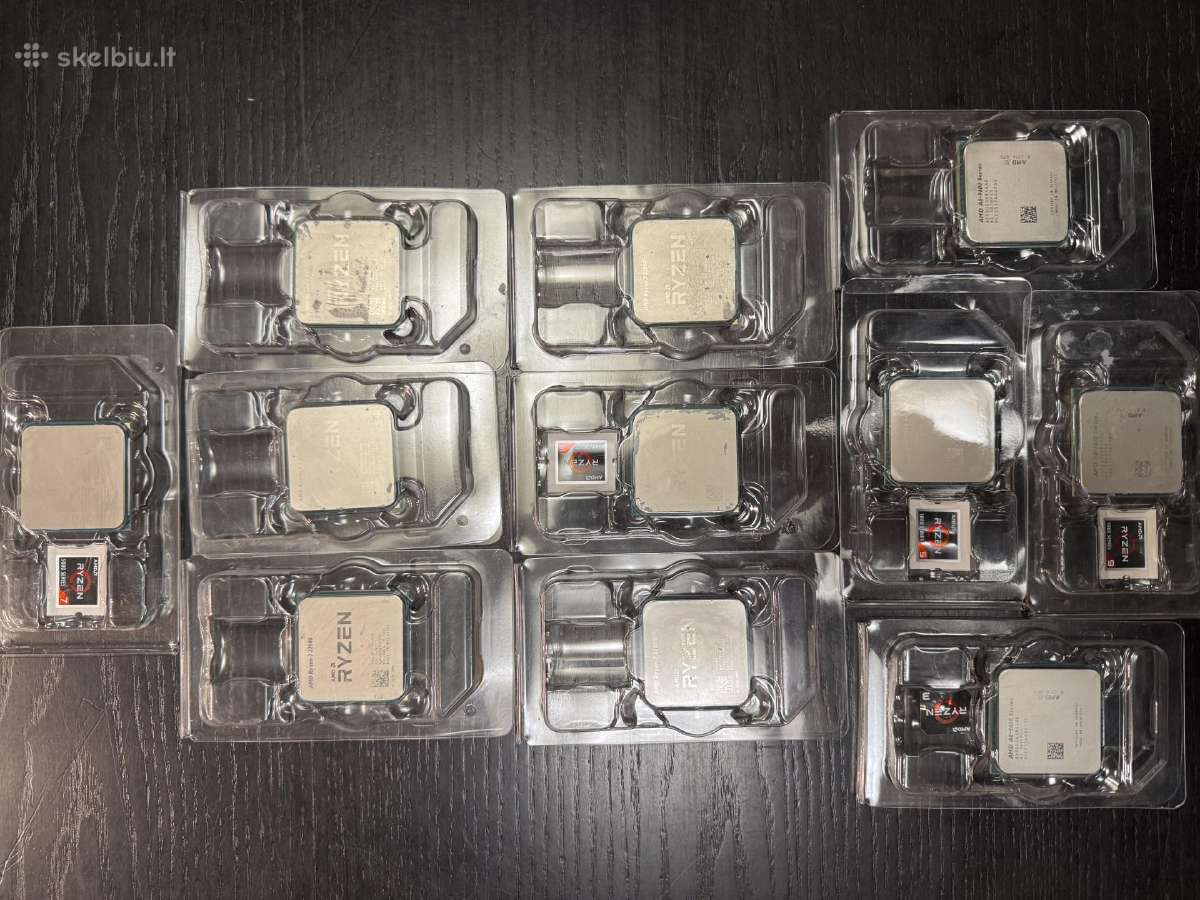 Ivairus procesoriai Intel, Ryzen - nuotraukos Nr. 2