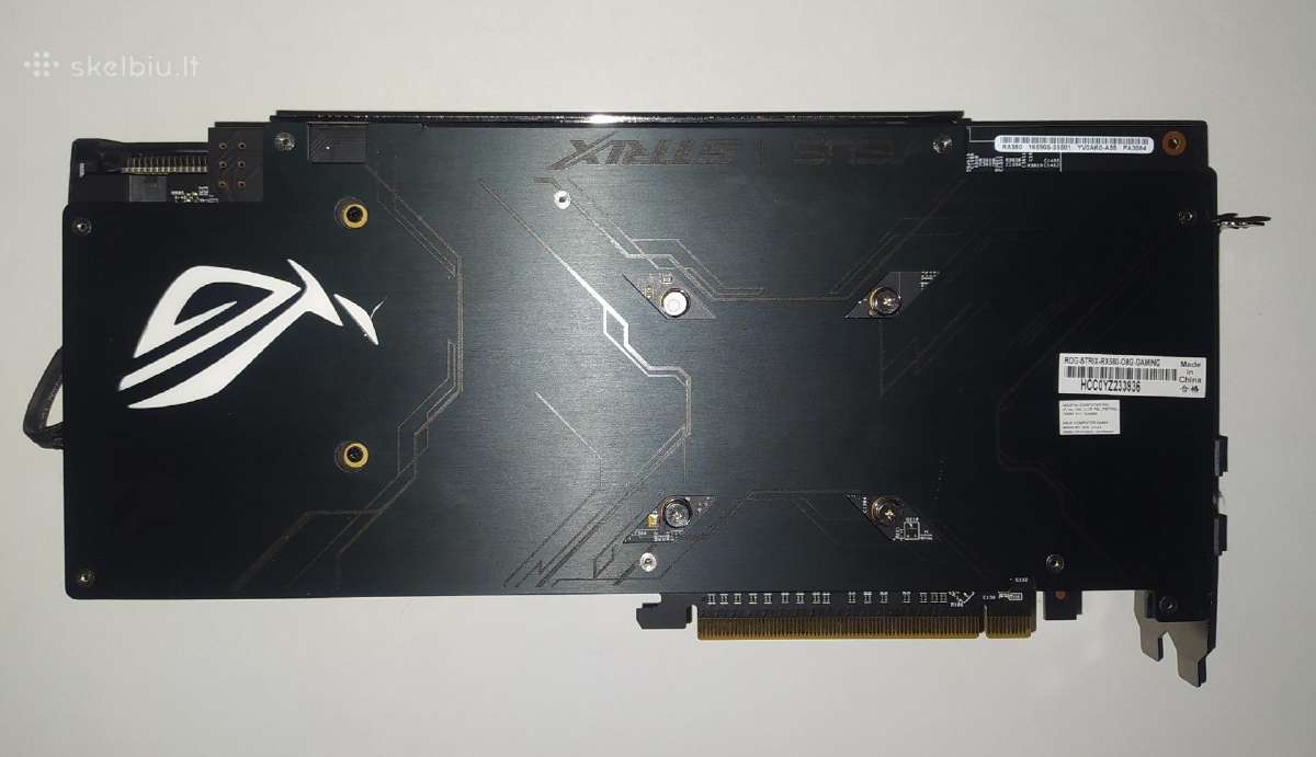 Asus Rx580 8gb - nuotraukos Nr. 3