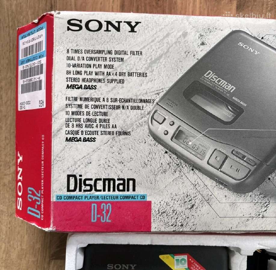 Sony Sanyo Panasonic discman ausinukai - nuotraukos Nr. 2