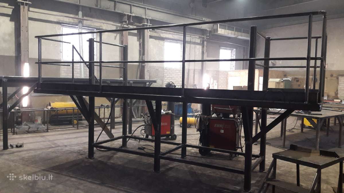 Metalinių konstrukcijų gamyba. - nuotraukos Nr. 11