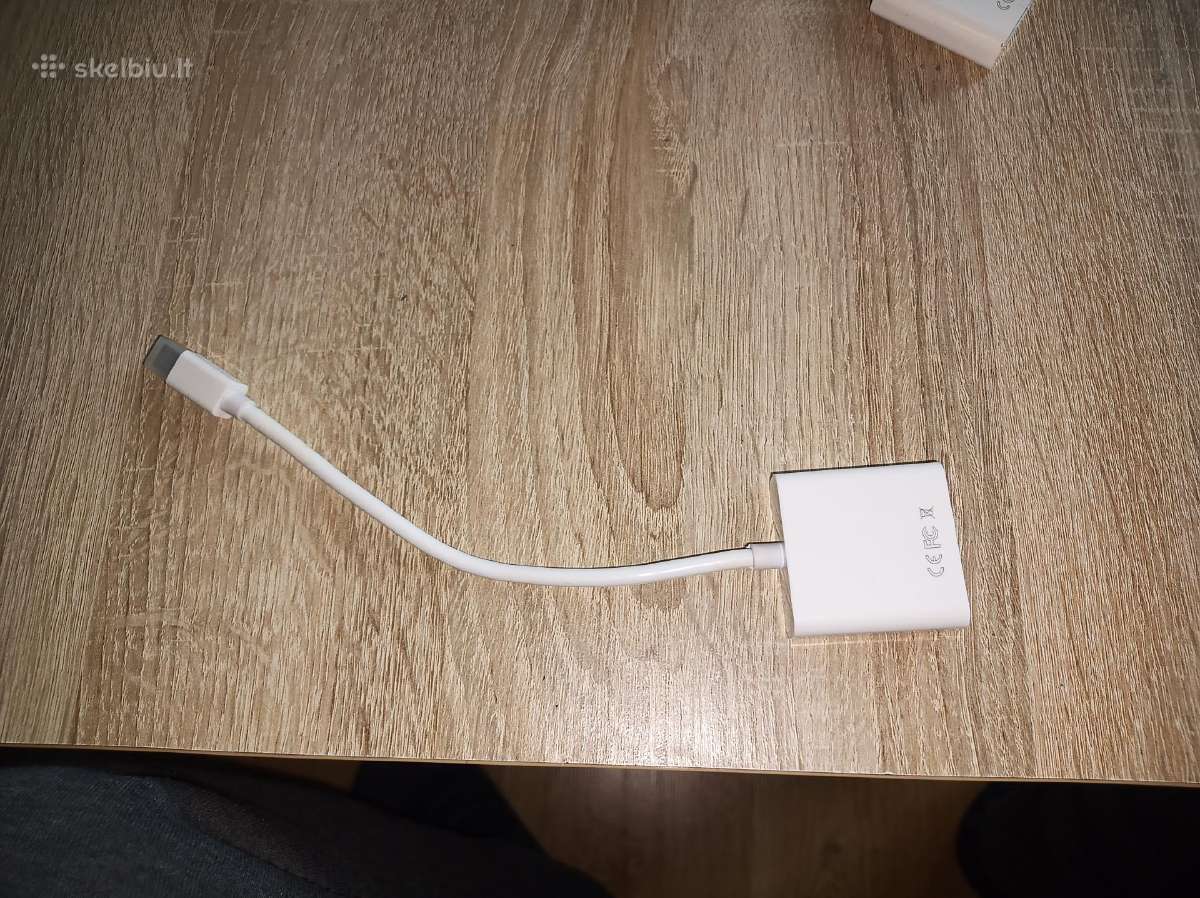 Vga to Mini Dp (Mini displayport) adapteris.