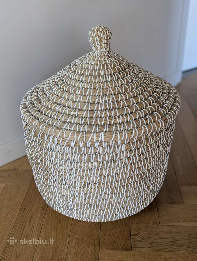 Apvali Pintinė Su Dangčiu Zara Home