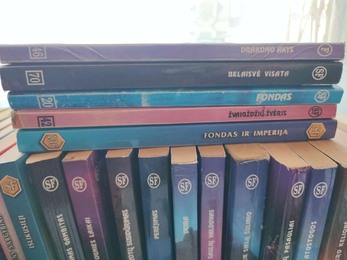 Pirksiu Pfaf serijos knygas