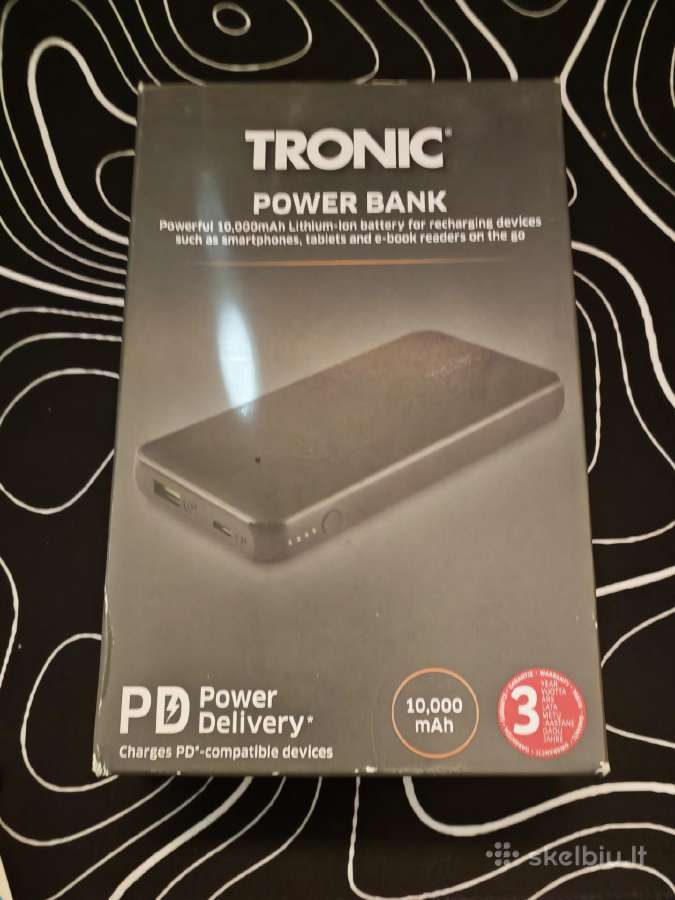 Power bank 10.000mah greito krovimo