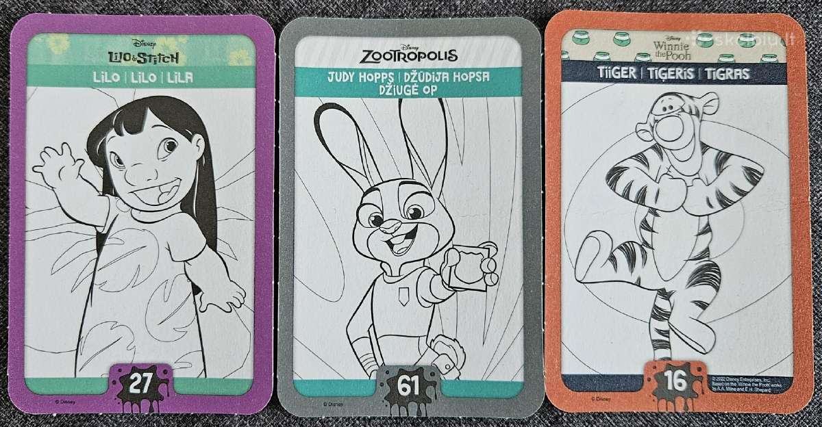 Disney spalvų magija spalvinimo kortelės - nuotraukos Nr. 2