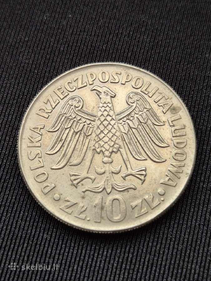 10 zlotų 1964 Kazimierz Wielki - nuotraukos Nr. 2
