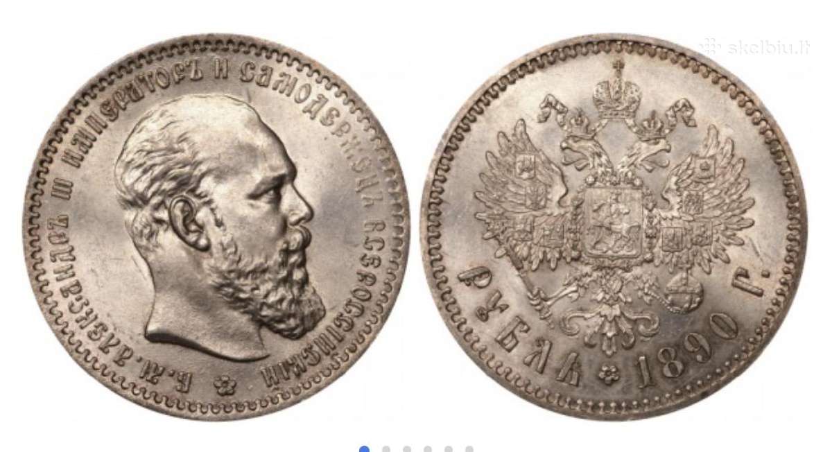 Brangiai perku auksines ir sidabrines monetas ! - nuotraukos Nr. 3
