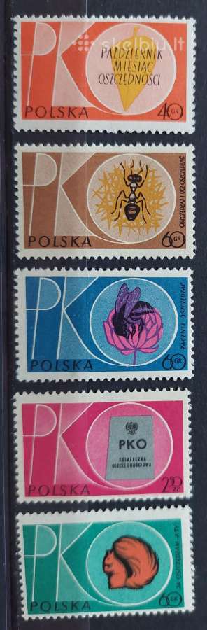 Lenkija 1961 Taupymo mėnuo, švarus Michel 1261-126