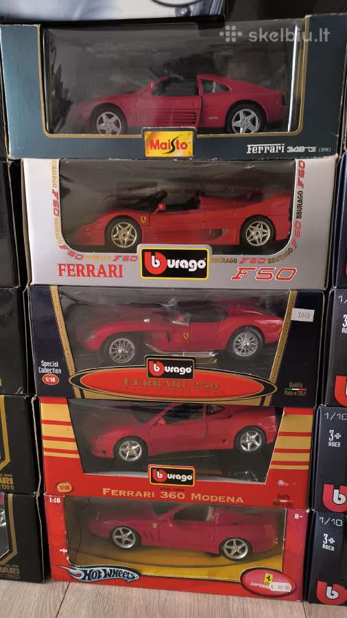 1:18 Ferrari modeliukai - nuotraukos Nr. 3