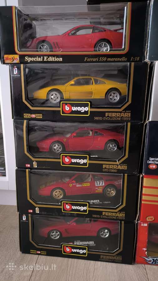 1:18 Ferrari modeliukai - nuotraukos Nr. 4