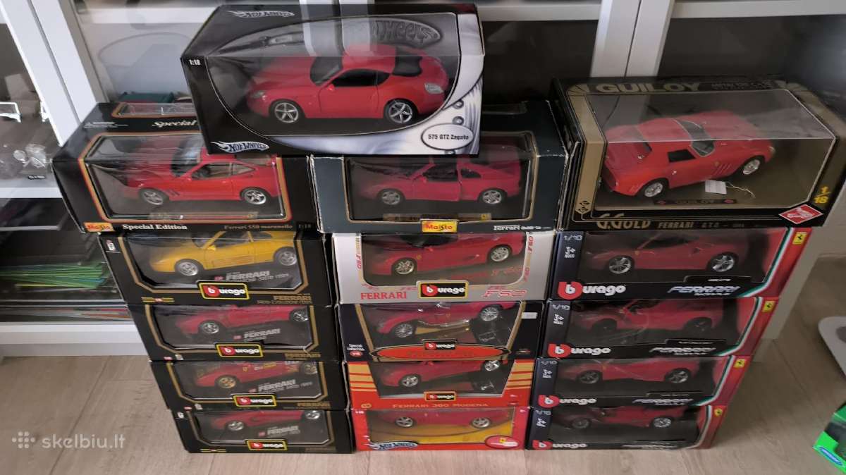 1:18 Ferrari modeliukai - nuotraukos Nr. 6