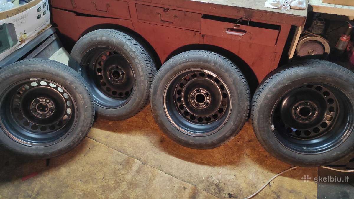 205/60 R16 padangos su VW skardiniais ratlankiais - nuotraukos Nr. 3