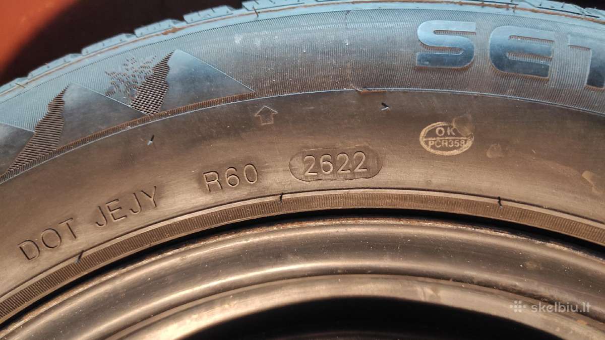 205/60 R16 padangos su VW skardiniais ratlankiais - nuotraukos Nr. 15