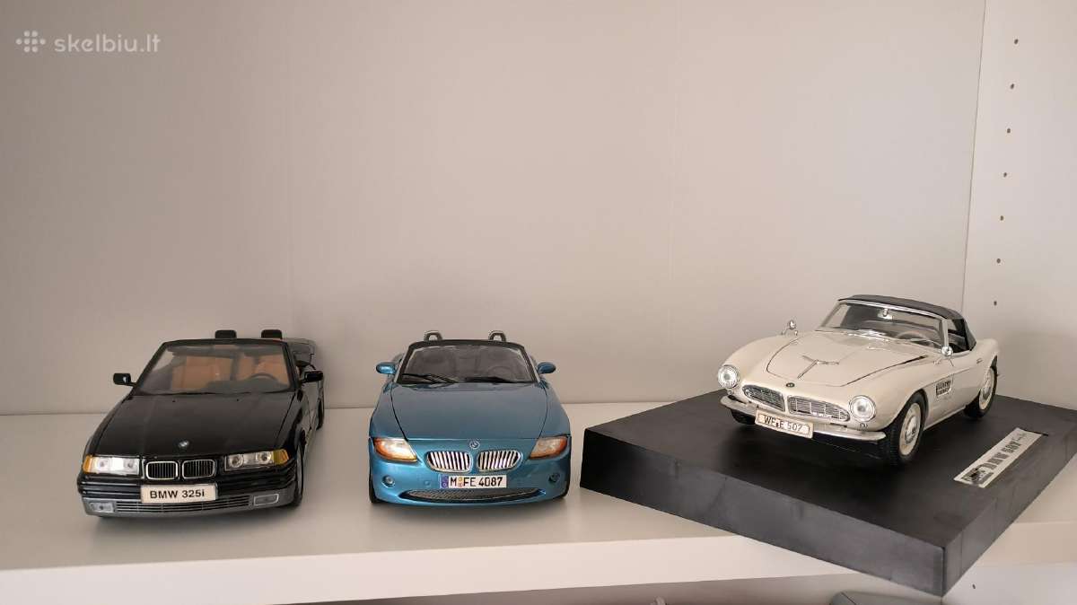 1:18 Bmw modeliukai