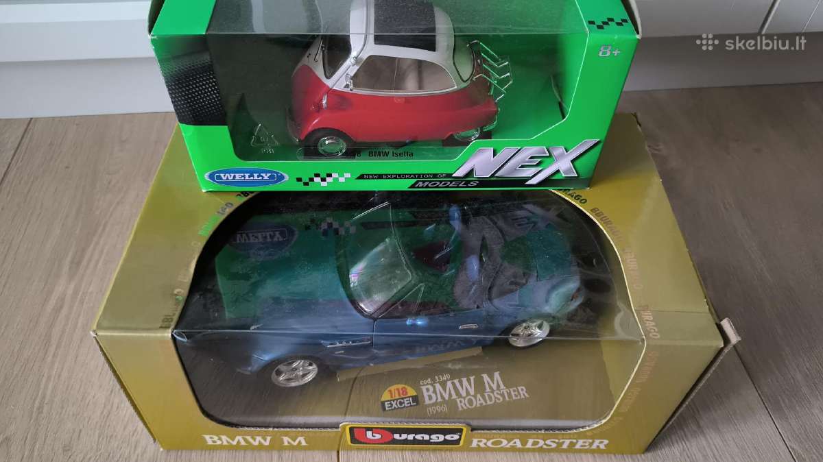 1:18 Bmw modeliukai - nuotraukos Nr. 3