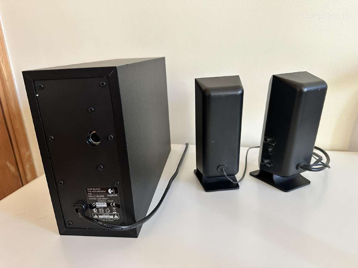 Garso kolonėlės Logitech S200 - nuotraukos Nr. 4