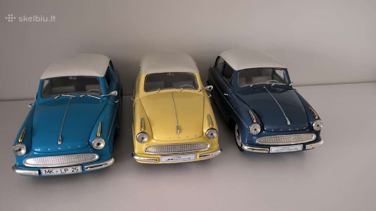 1:18 Citroen, Lloyd, Camaro modeliukai - nuotraukos Nr. 4