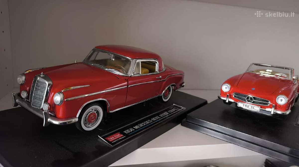 1:18 Mercedes modeliukai - nuotraukos Nr. 4