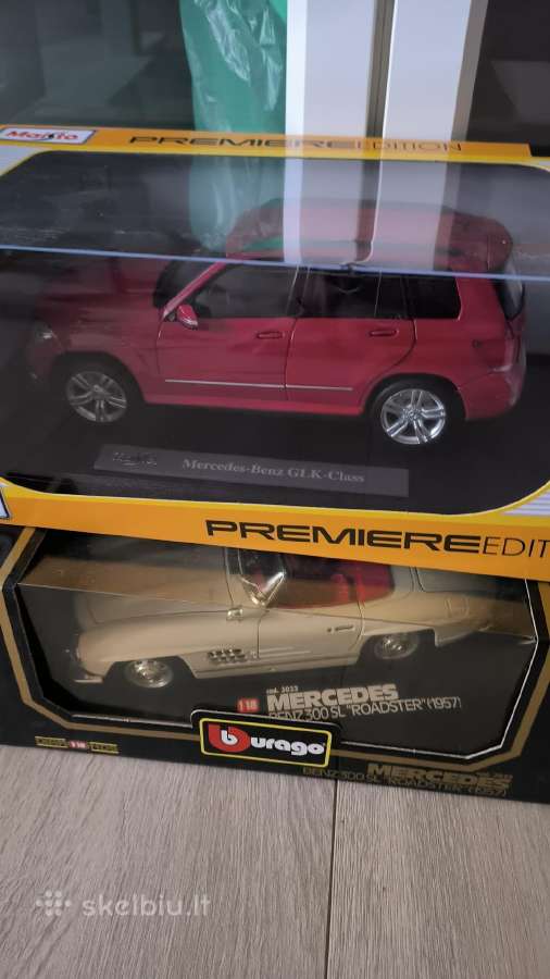 1:18 Mercedes modeliukai - nuotraukos Nr. 2