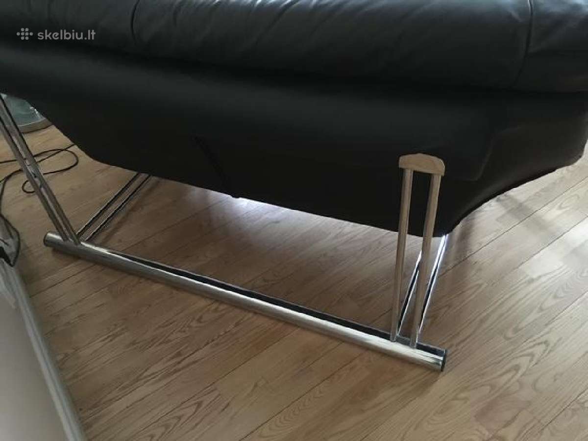 Itališka dvivietė odinė sofa - nuotraukos Nr. 6