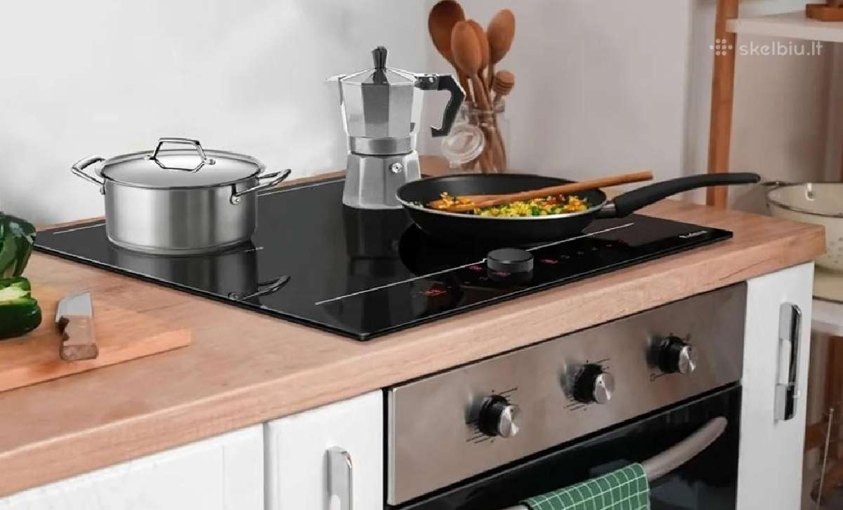 Indukcinė kaitlentė Karinear su 2x Flexi Zone 60cm - nuotraukos Nr. 11
