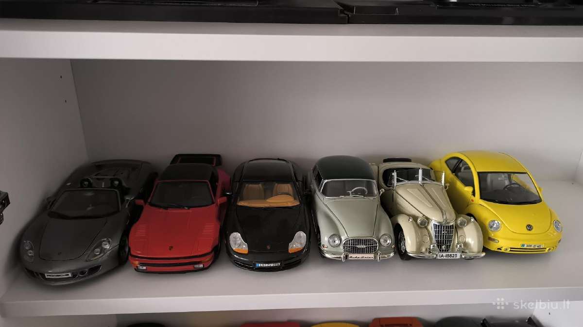 1:18 Porsche, Audi, VW modeliukai - nuotraukos Nr. 7