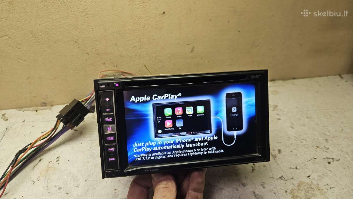 Parduodu pioneer avic-f970dab carplay - nuotraukos Nr. 7