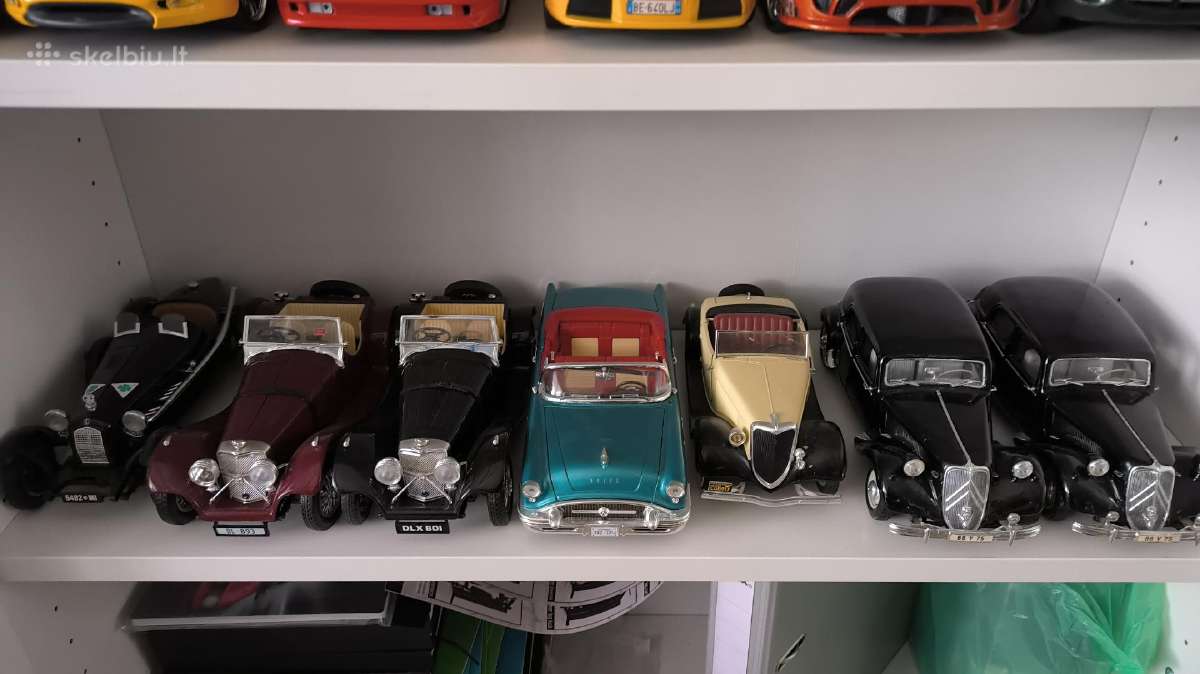 1:18 modeliukai