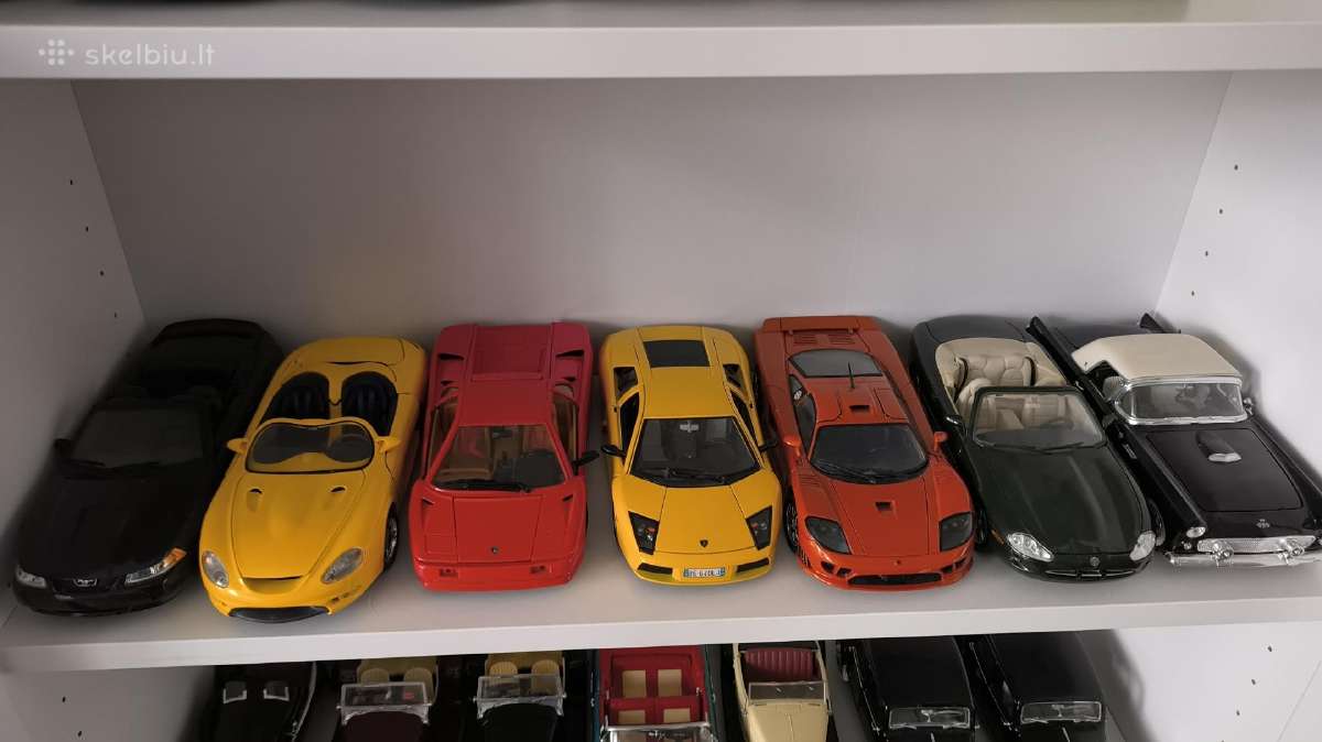 1:18 Ford, Lamborghini, Saleen, Jaguar modeliukai - nuotraukos Nr. 3