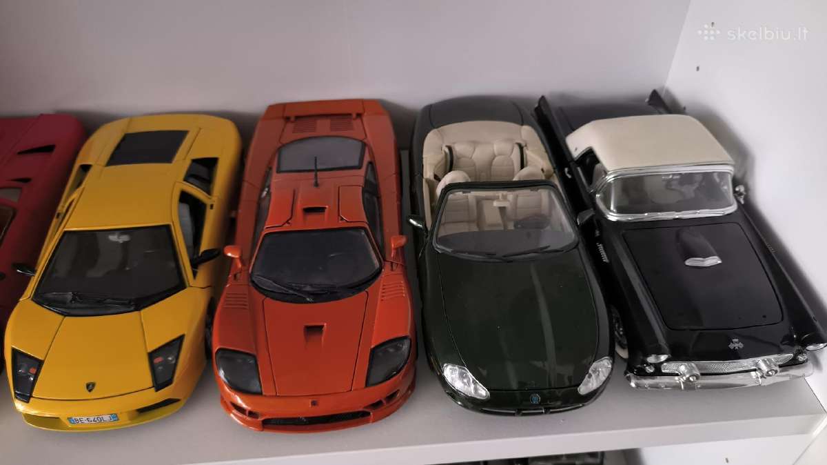 1:18 Ford, Lamborghini, Saleen, Jaguar modeliukai - nuotraukos Nr. 5