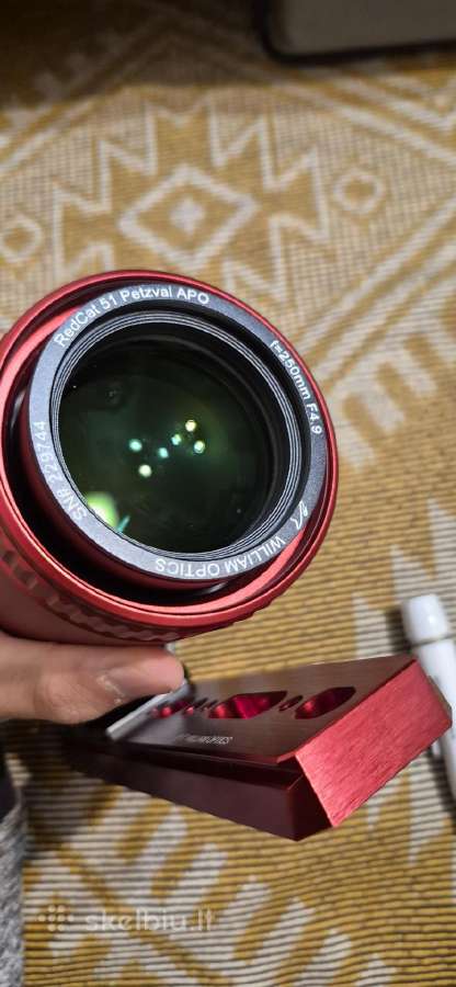 Teleskopas refractor redcat51 - nuotraukos Nr. 5