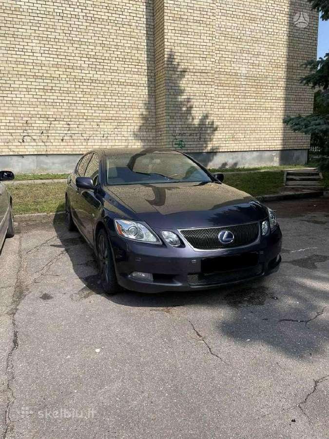 Lexus Gs 450h (2007 m.) – Dalimis Violetinė spalva