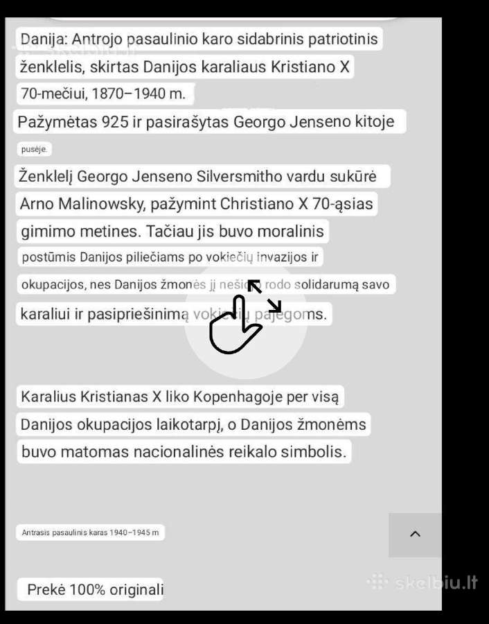Kaiser sidabrinis medalis - nuotraukos Nr. 17