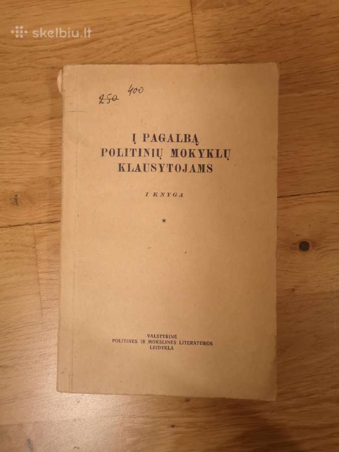 Į pagalbą politinių mokyklų klausytojams