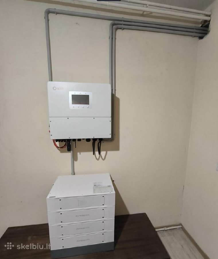Saulės elektrinės komplektas su akumuliatoriais - nuotraukos Nr. 3