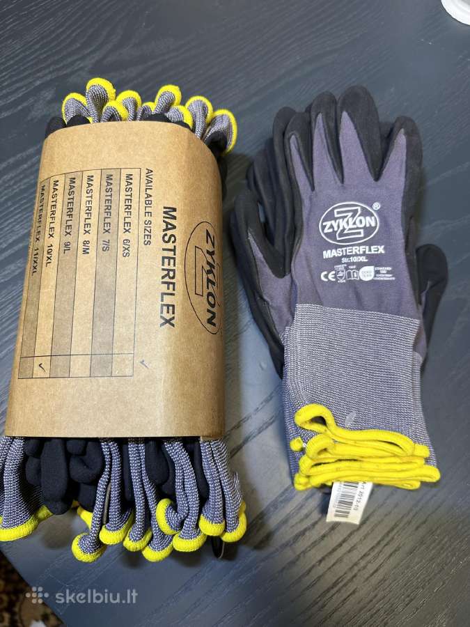 Darbo pirštinės zyklon masterflex 10/XL