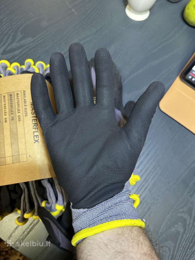 Darbo pirštinės zyklon masterflex 10/XL - nuotraukos Nr. 3