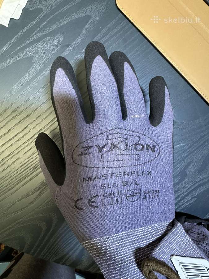 Darbo pirštinės zyklon masterflex 9/l - nuotraukos Nr. 2