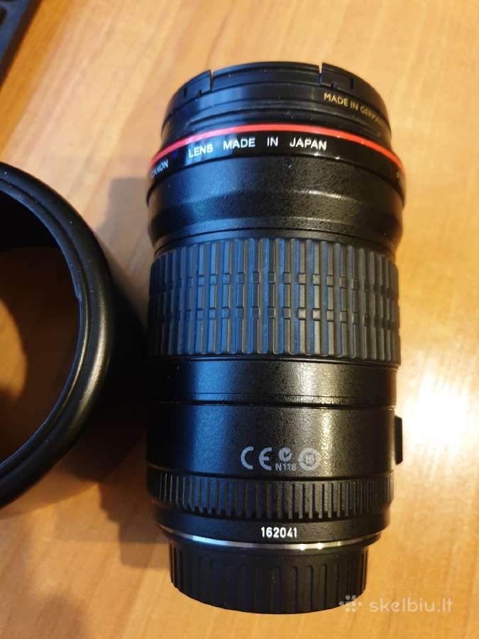 Canon Lens Ef135l 1.2 L ultrasonic - nuotraukos Nr. 2